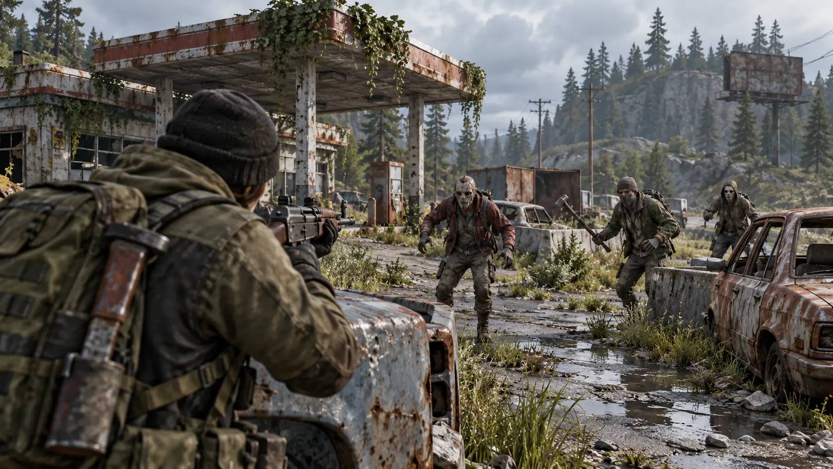 Infected roaming LOST PARADISE